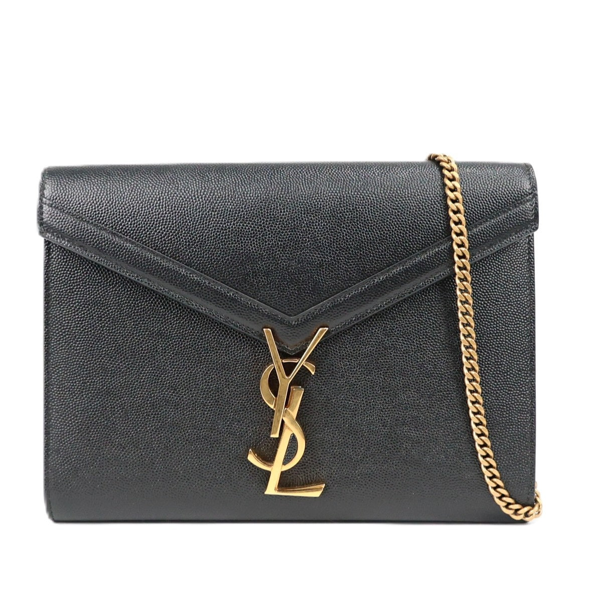SAINT LAURENT 582334 CASSANDRA WALLET ON CHAIN