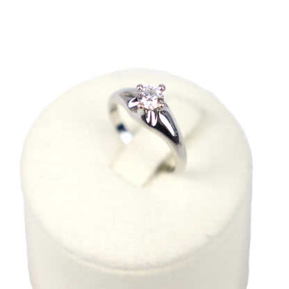 BVLGARI AN184016/332998 Corona 0.31ct-F-IF-EX #48 Ring