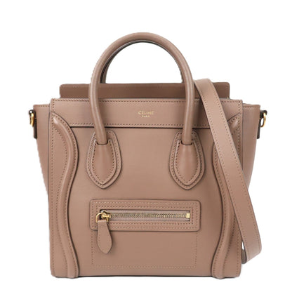CELINE 189243HSC LUGGAGE NANO HANDBAG