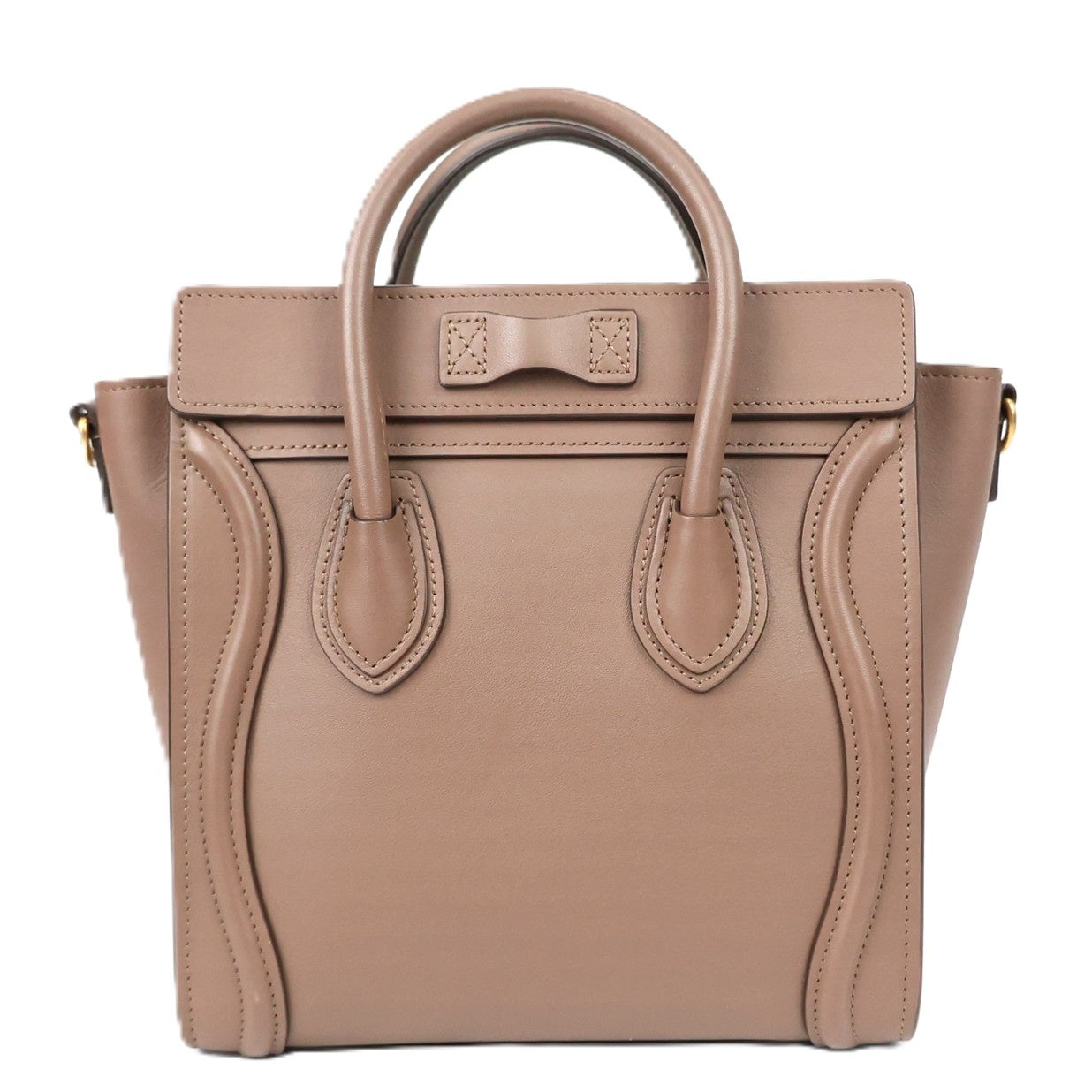 CELINE 189243HSC LUGGAGE NANO HANDBAG