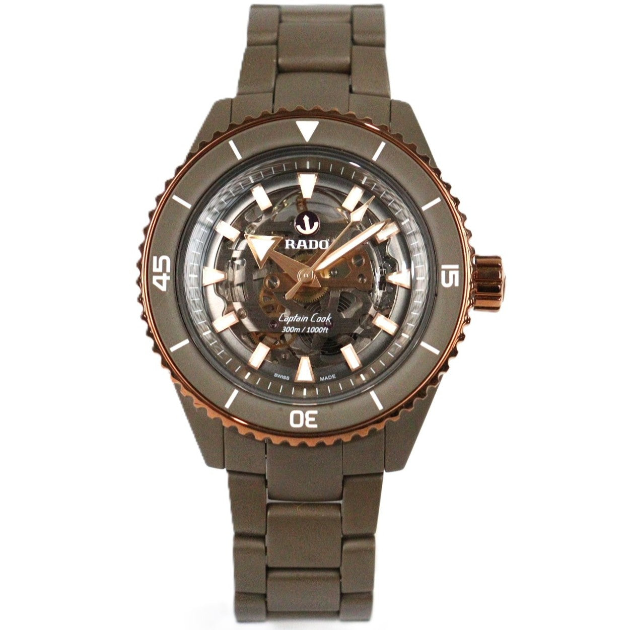 RADO R32150162 Captain Cook High-Tech Ceramic Skeleton