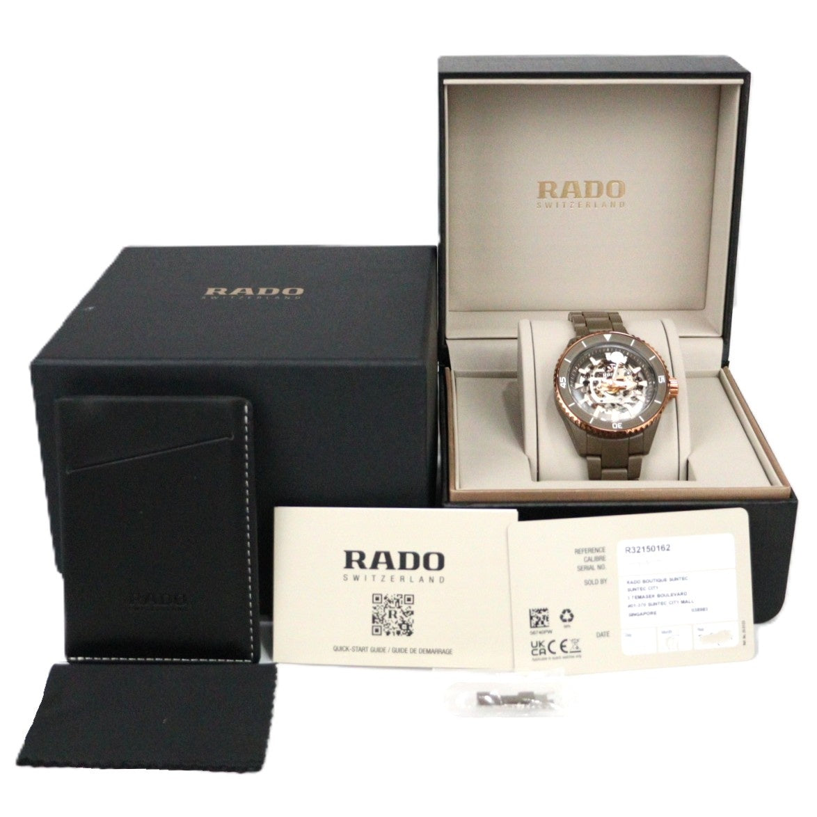 RADO R32150162 Captain Cook High-Tech Ceramic Skeleton
