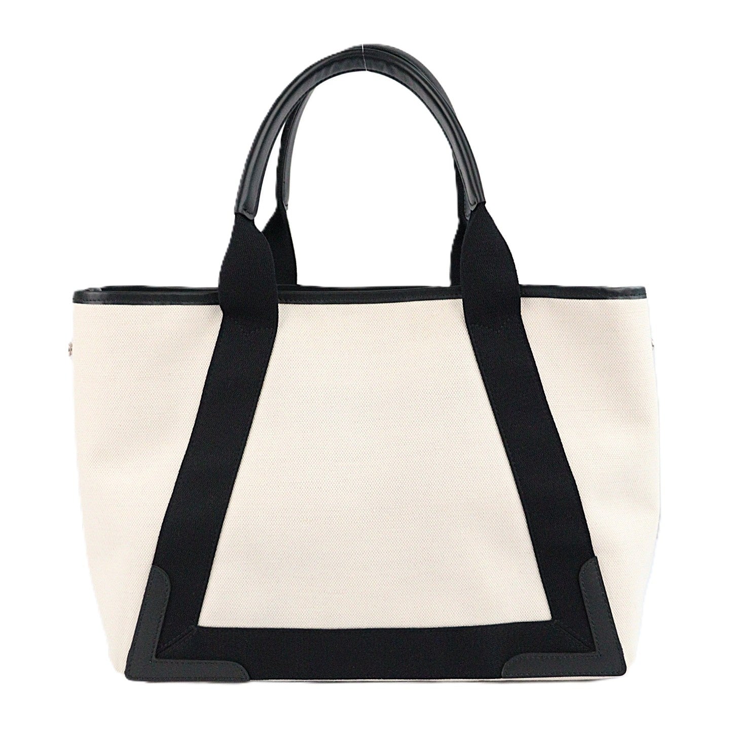 BALENCIAGA 581292 AQ38N NAVY CABAS M TOTE BAG