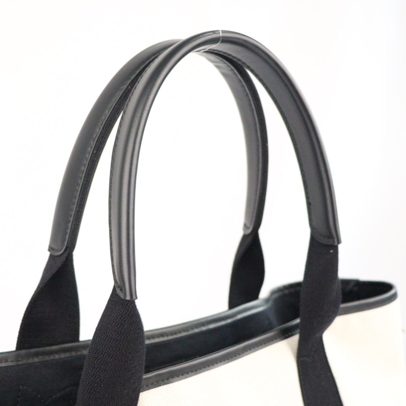 BALENCIAGA 581292 AQ38N NAVY CABAS M TOTE BAG