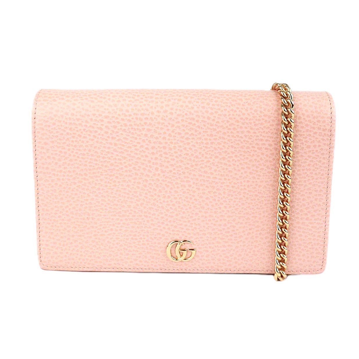 GUCCI 497985 CAO0G GG MARMONT WALLET ON CHAIN