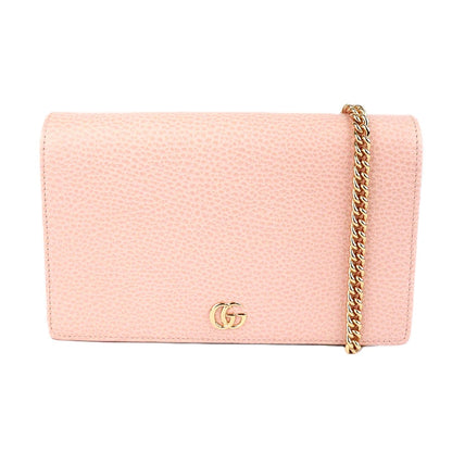 GUCCI 497985 CAO0G GG MARMONT WALLET ON CHAIN