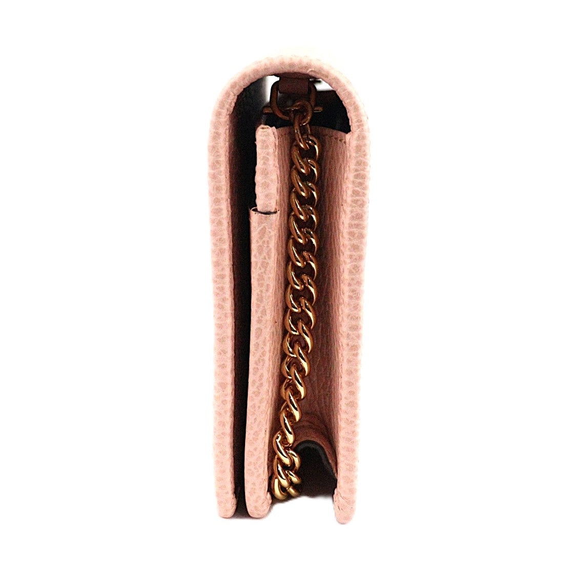 GUCCI 497985 CAO0G GG MARMONT WALLET ON CHAIN