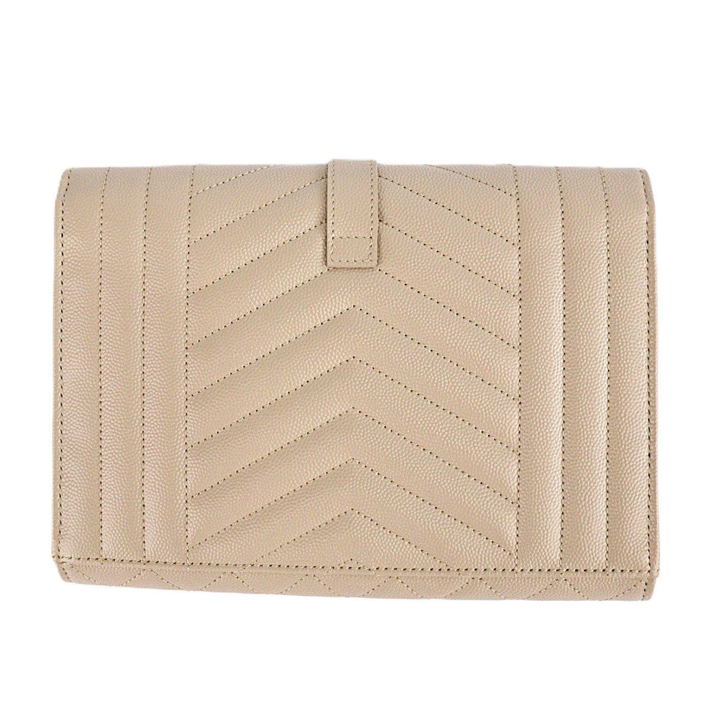 SAINT LAURENT 651030 BOW91 ENVELOPE CLUTCH BAG