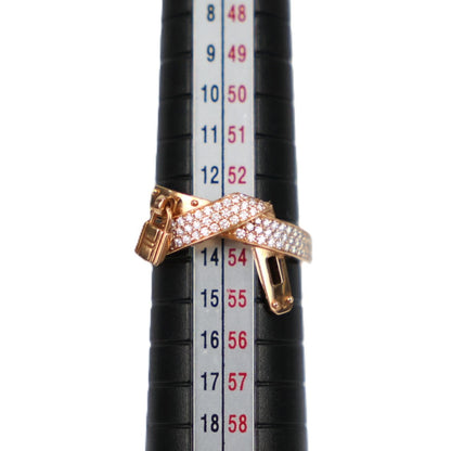 HERMES H222618B Kelly Gavroche #54 Ring