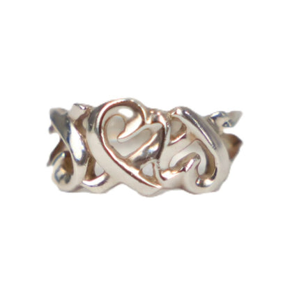 TIFFANY & Co. Triple Loving Heart #50 Ring