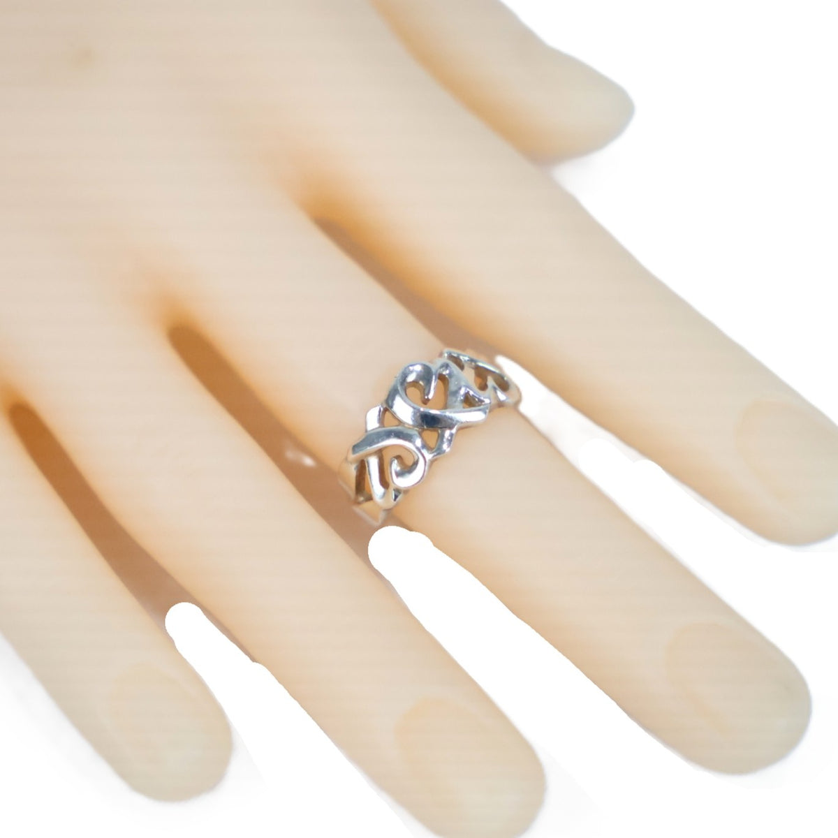 TIFFANY & Co. Triple Loving Heart #50 Ring