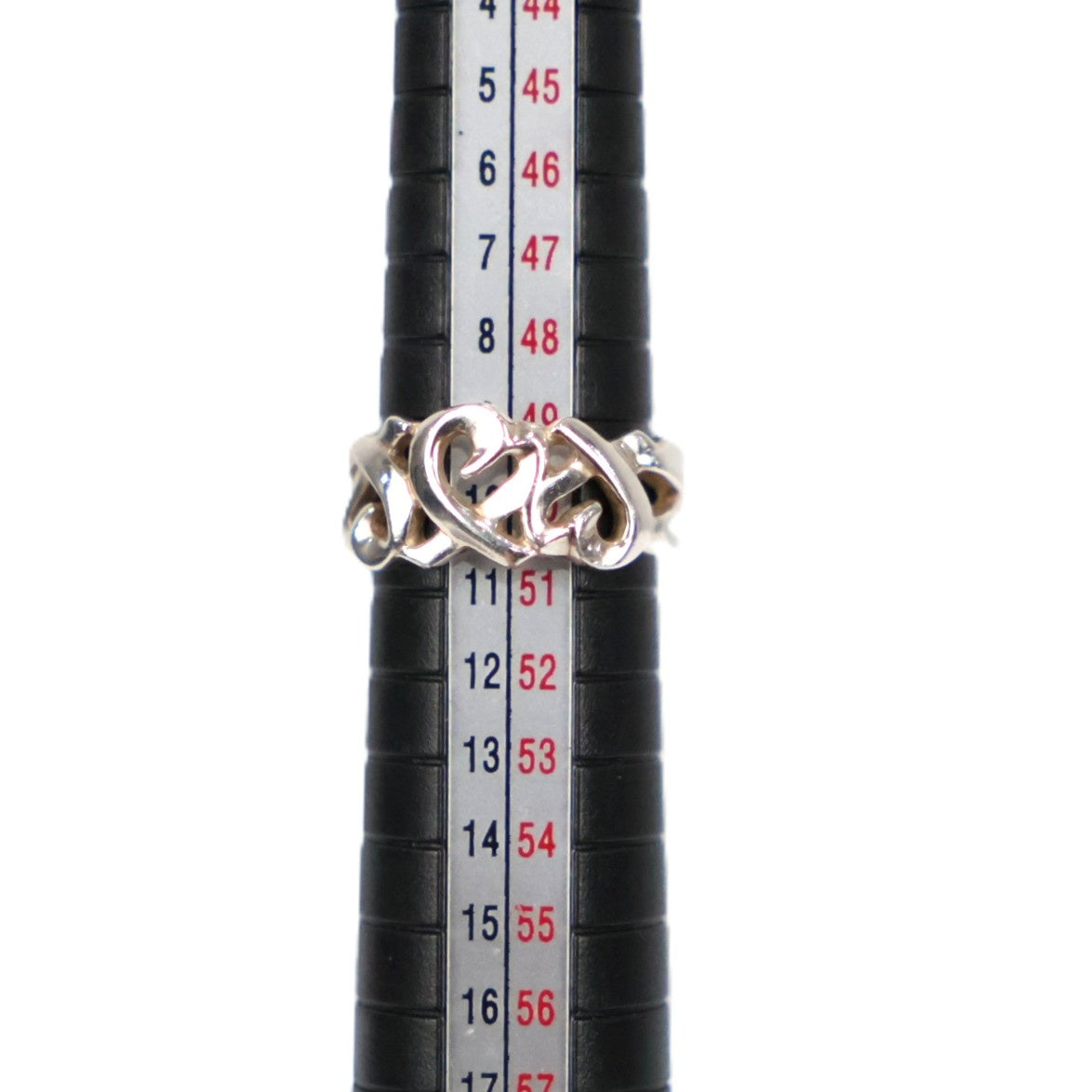 TIFFANY & Co. Triple Loving Heart #50 Ring