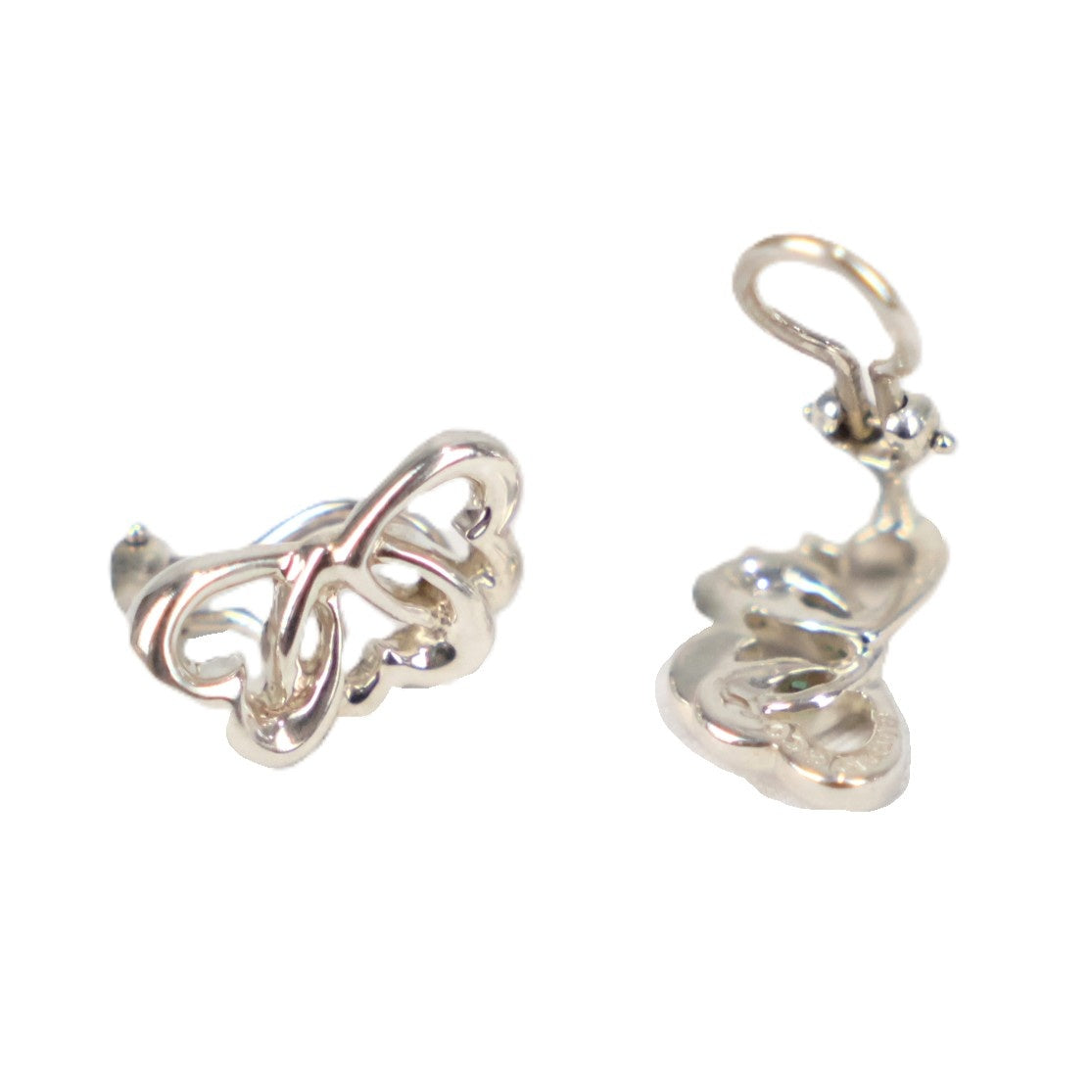 TIFFANY & Co. Triple Heart Clip-On Earrings