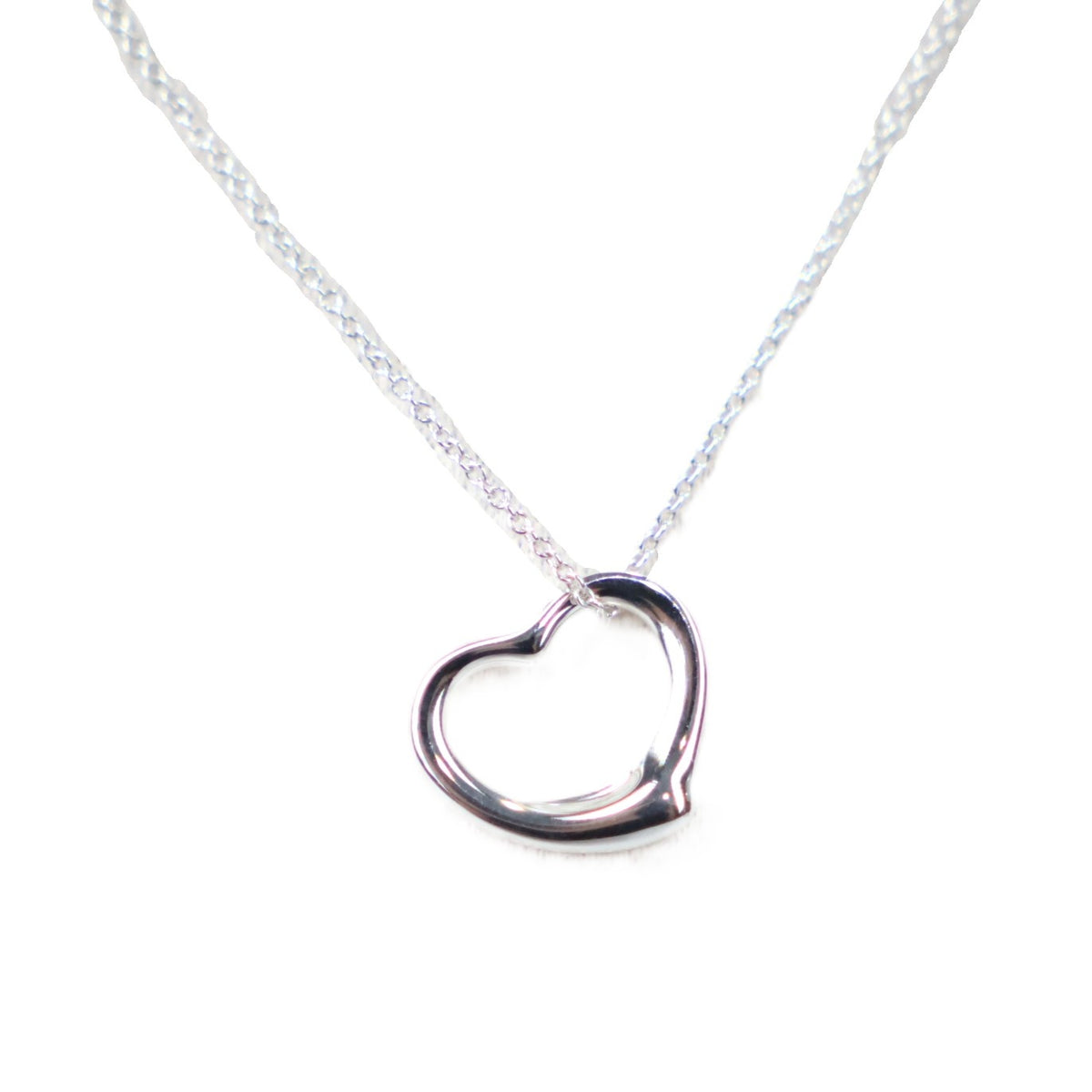 TIFFANY & Co. Open Heart Small Necklace