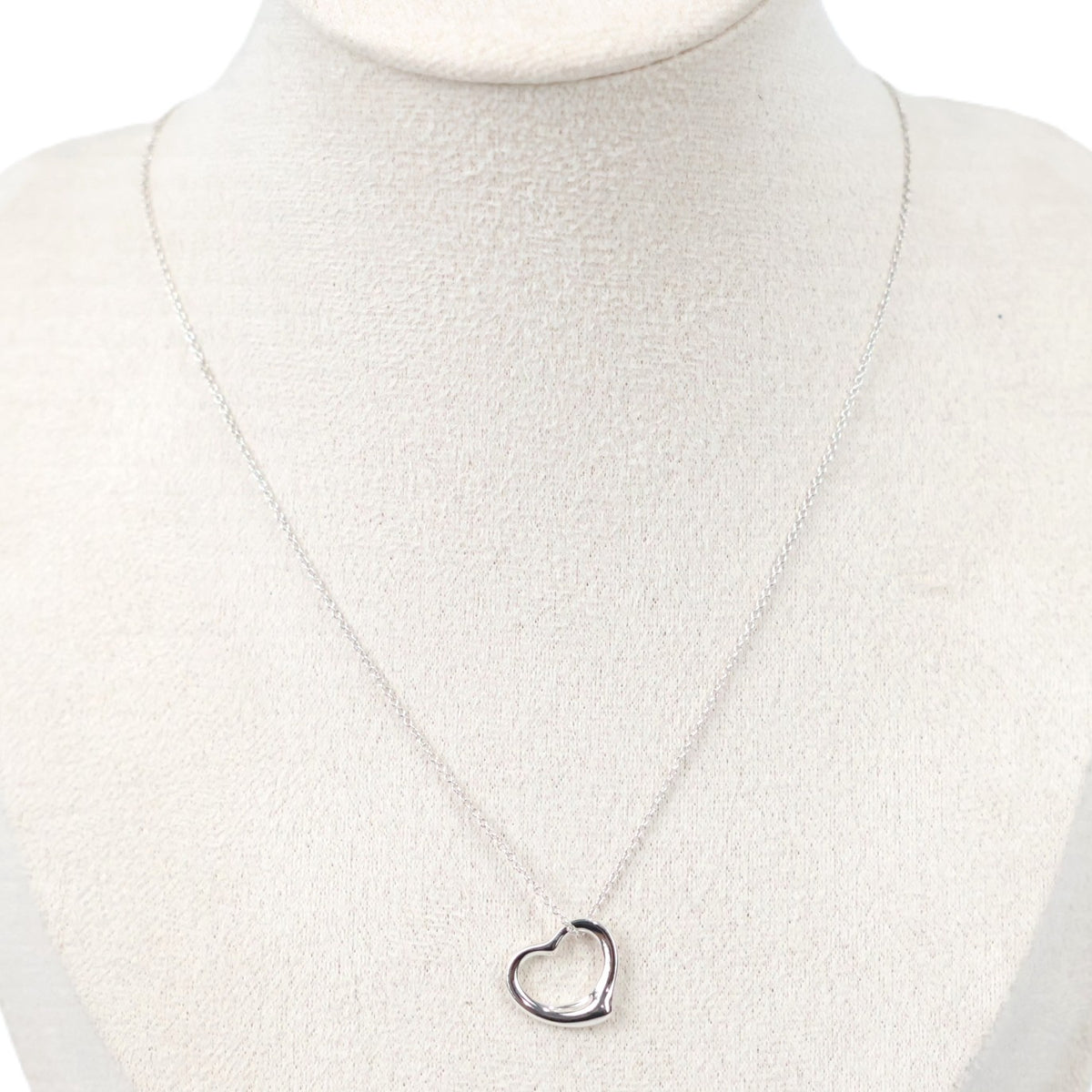 TIFFANY & Co. Open Heart Small Necklace