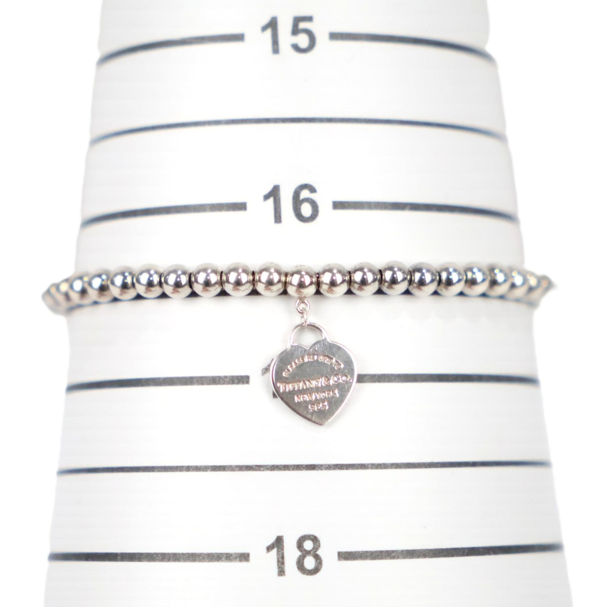 TIFFANY & Co. Return to Tiffany Heart Tag Bead Bracelet