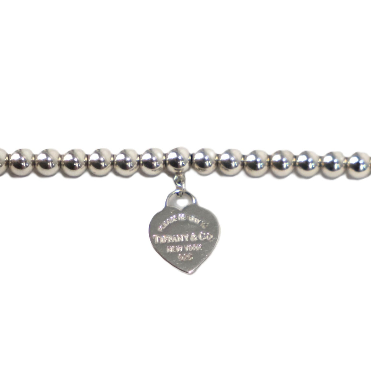 TIFFANY & Co. Return to Tiffany Heart Tag Bead Bracelet