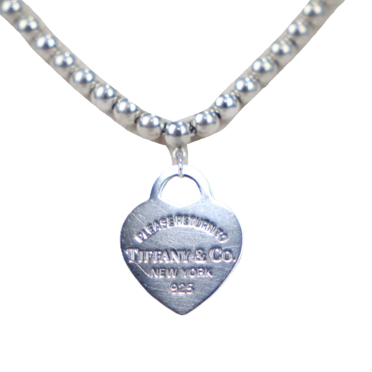 TIFFANY & Co. 24081192 Return to Tiffany Heart Tag Bead Necklace