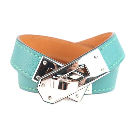 HERMES 064642CK KELLY DOUBLE TOUR S BRACELET