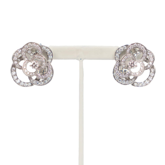 CHANEL J2672 Fil de Camelia Earrings