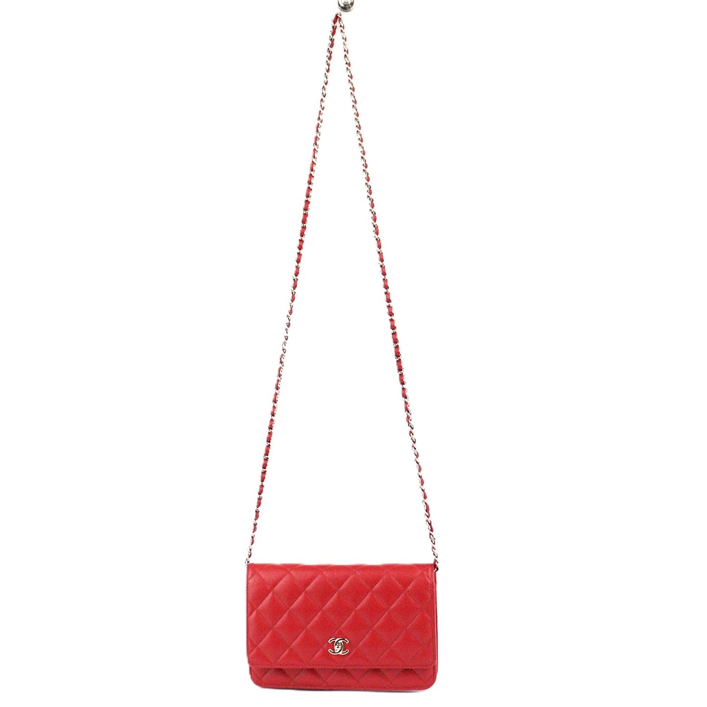 CHANEL AP4241 CLASSIC FLAP WALLET ON CHAIN