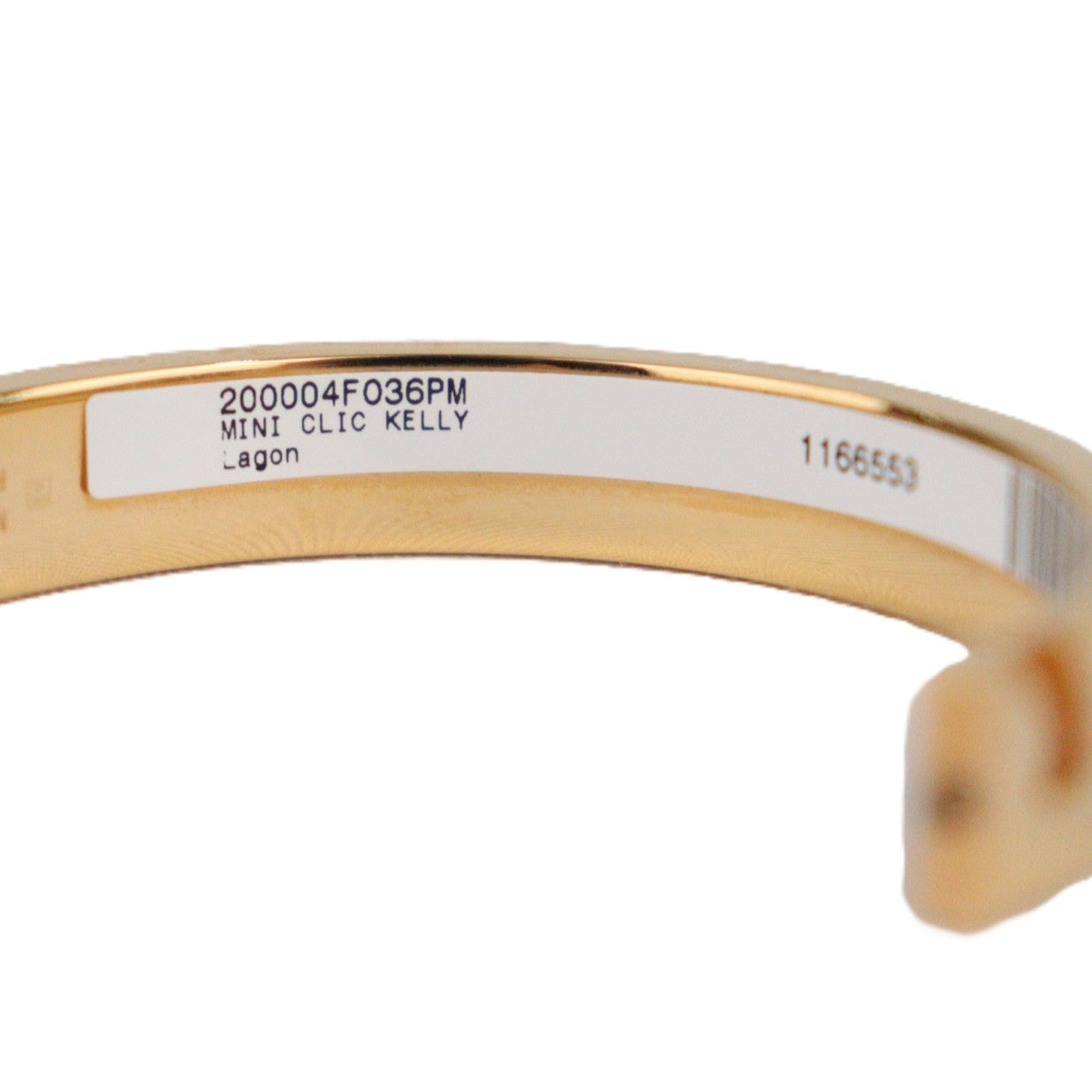 HERMES 200004F MINI CLIC KELLY PM BRACELET
