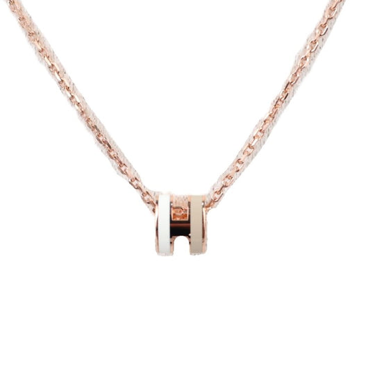 HERMES 100066FO POP H ROCABAR MINI NECKLACE