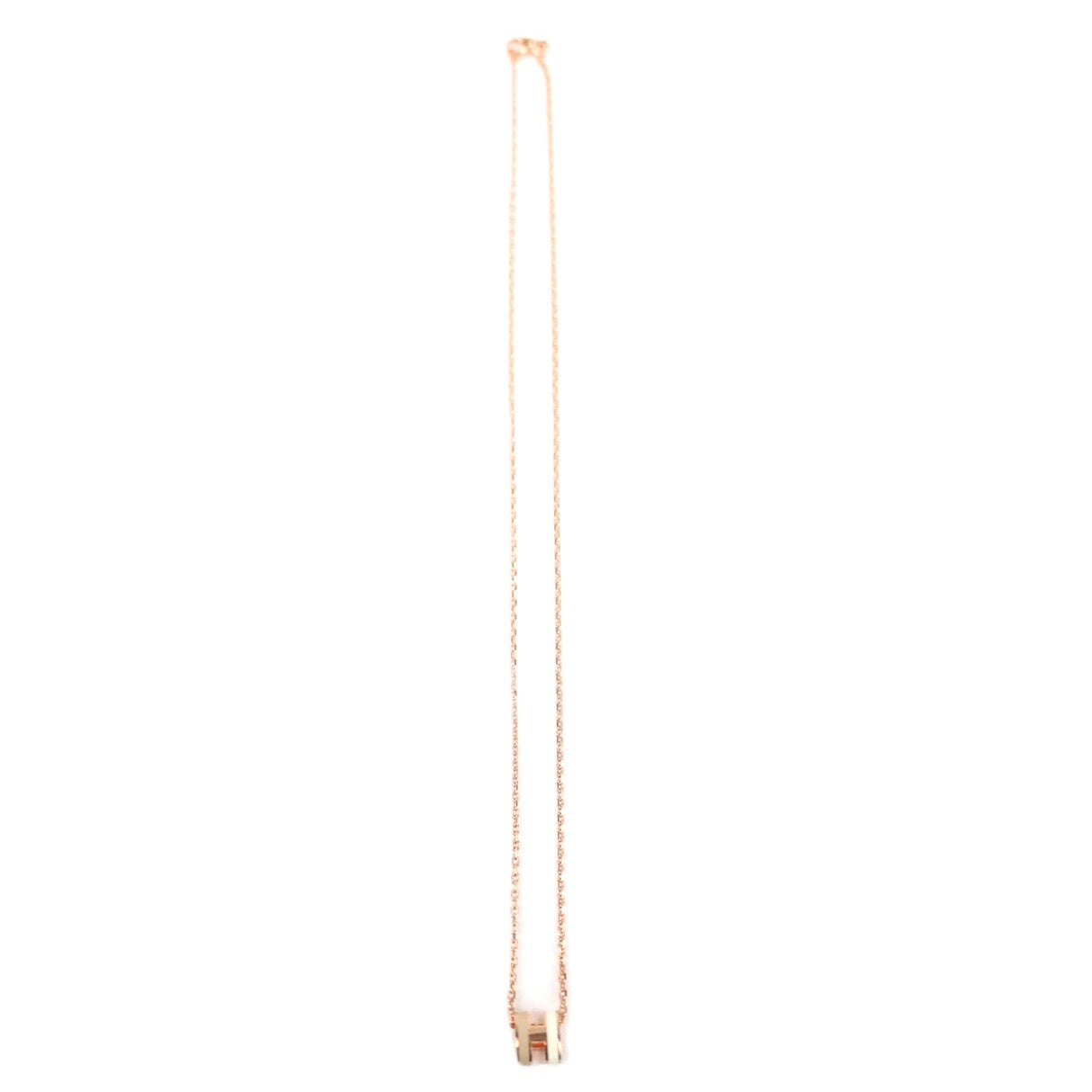 HERMES 100066FO POP H ROCABAR MINI NECKLACE