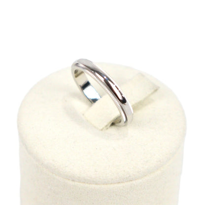 TIFFANY & Co. Milgrain Band  #50 Ring