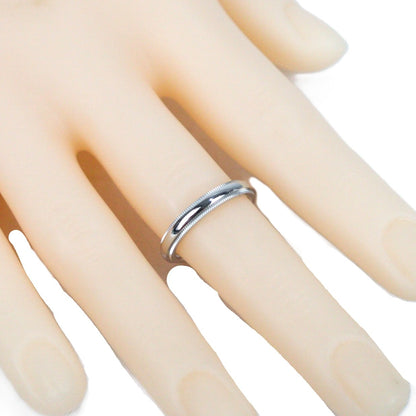 TIFFANY & Co. Milgrain Band  #50 Ring
