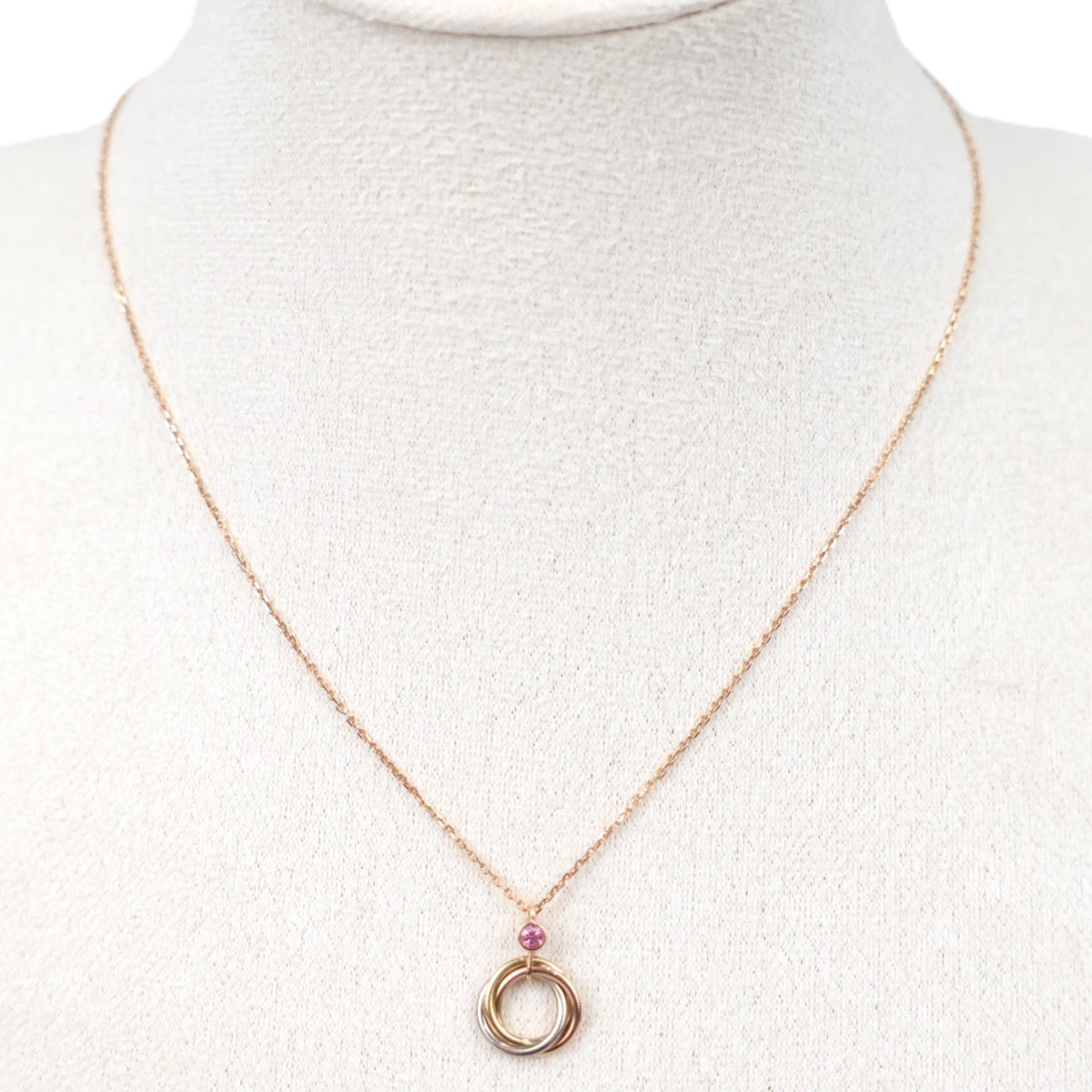 Cartier B7223300 Trinity 2012 Holiday Limited Edition Necklace