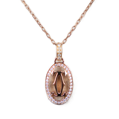 Cartier B7219300 Logo Double C Necklace