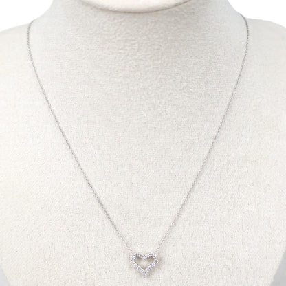TIFFANY & Co. Diamond Heart Mini Necklace