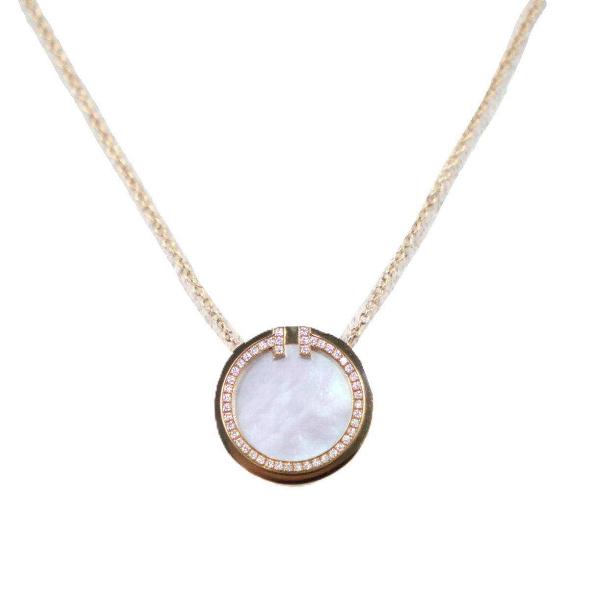 TIFFANY & Co. 64026836 T Circle Necklace