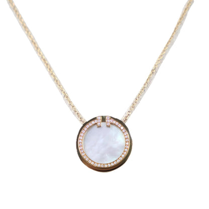 TIFFANY & Co. 64026836 T Circle Necklace