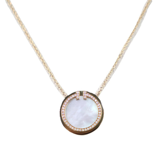 TIFFANY & Co. 64026836 T Circle Necklace