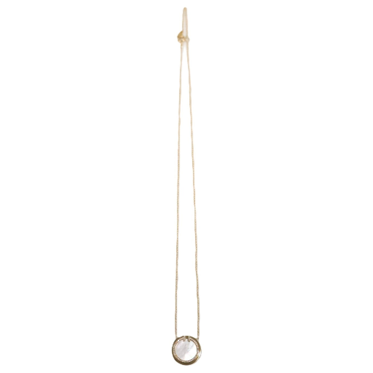TIFFANY & Co. 64026836 T Circle Necklace