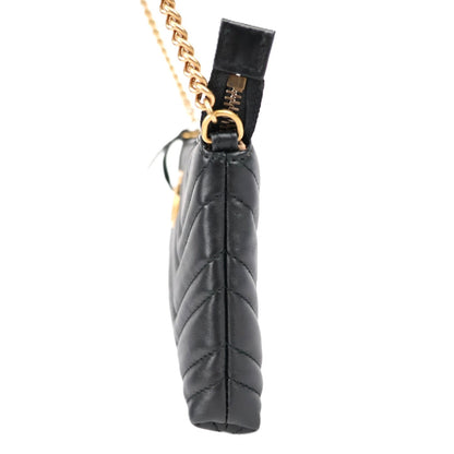 GUCCI 443447 DTD1T GG MARMONT WALLET ON CHAIN