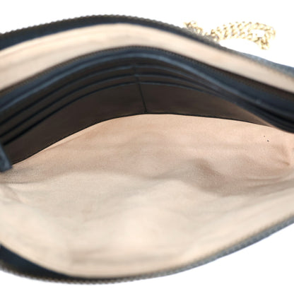 GUCCI 443447 DTD1T GG MARMONT WALLET ON CHAIN