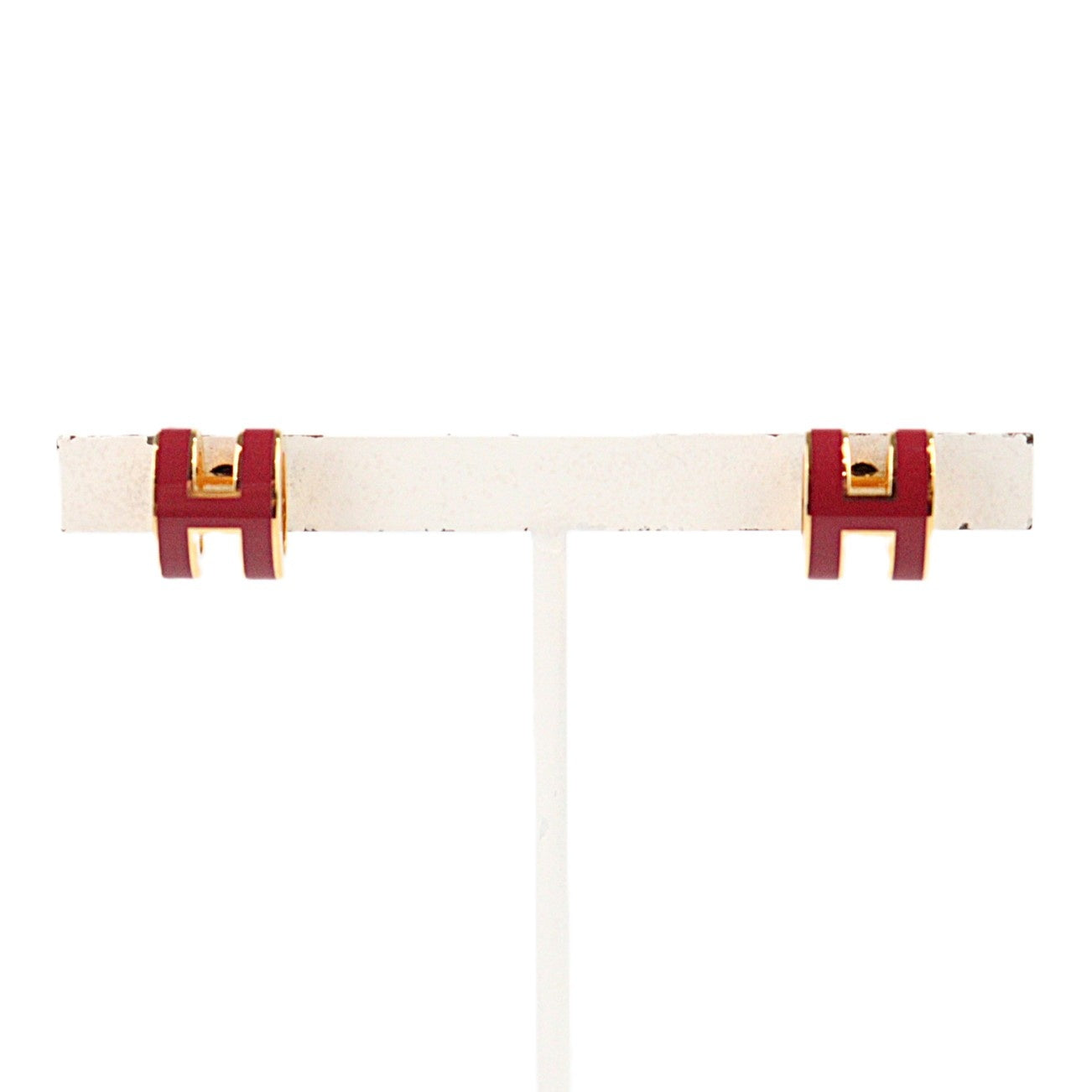 HERMES 680002F POP H MINI EARRINGS