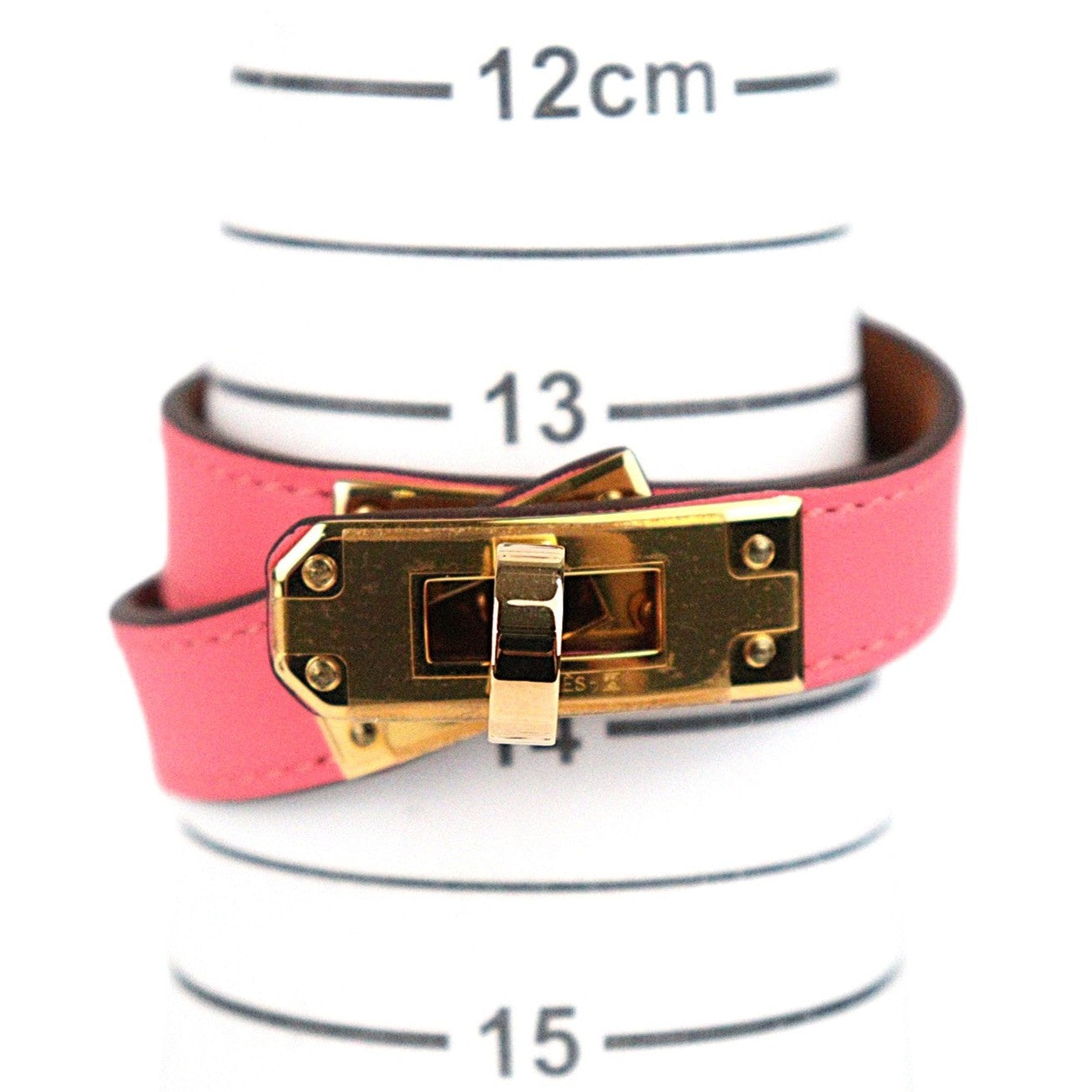 HERMES 064642CD KELLY DOUBLE TOUR XS BRACELET