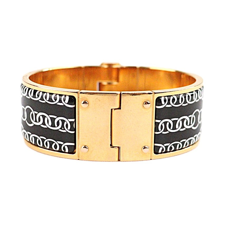 HERMES 532502F CHARNIERE BRACELET