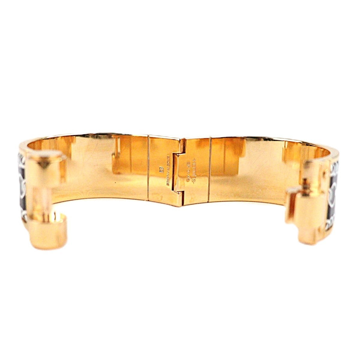 HERMES 532502F CHARNIERE BRACELET