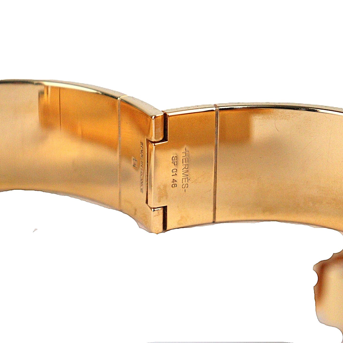 HERMES 532502F CHARNIERE BRACELET