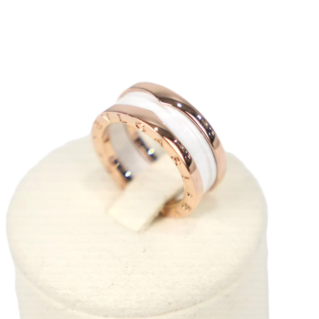BVLGARI 347011 B.zero1 2-Bands #50 Ring