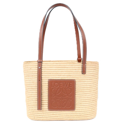 LOEWE A223099X02 SQUARE BASKET BAG SMALL TOTE BAG
