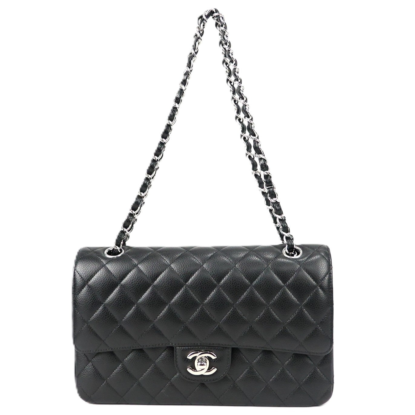 CHANEL 1112 CLASSIC FLAP MEDIUM SHOULDER BAG