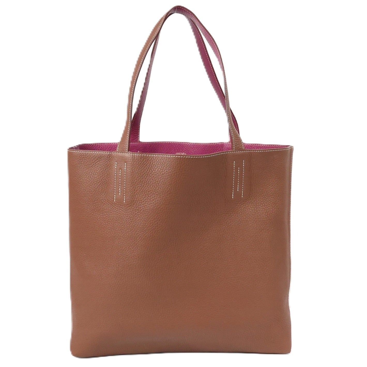 HERMES 062270CA DOUBLE SENS 45 TOTE BAG