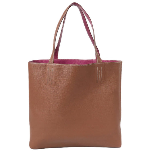 HERMES 062270CA DOUBLE SENS 45 TOTE BAG