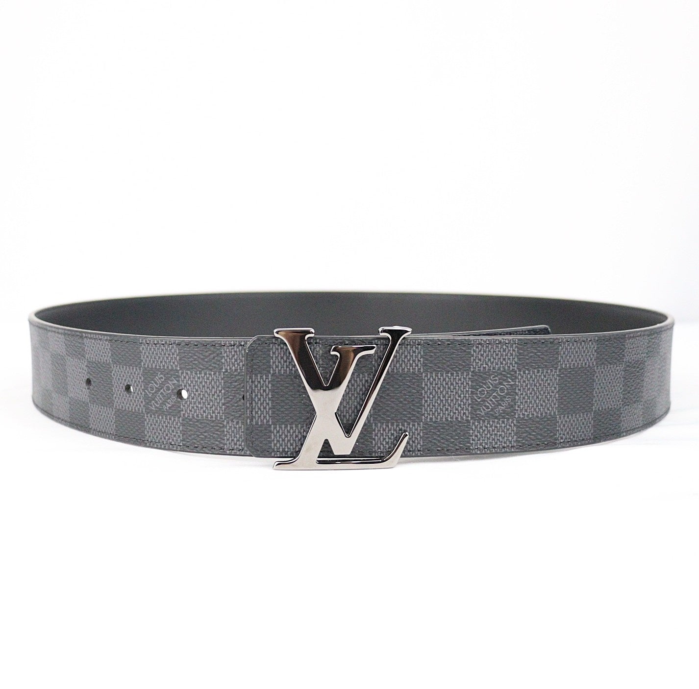 LOUIS VUITTON M0213U CEINTURE LV INITIALES 40MM REVERSIBLE 90 BELT